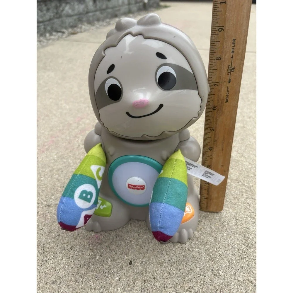 Fisher-Price Linkimals Interactive Baby Toy Smooth Moves Sloth Learning Works